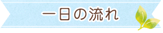 一日の流れ